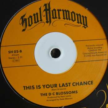 SP The DC Blossoms: I Still Love You / This Is Your Last Chance