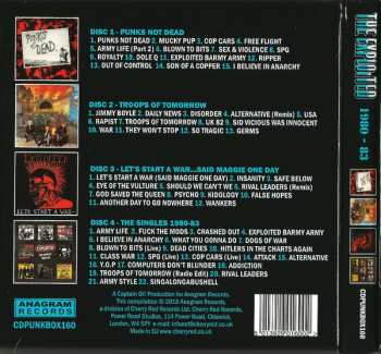 4CD/Coffret The Exploited: 1980-83