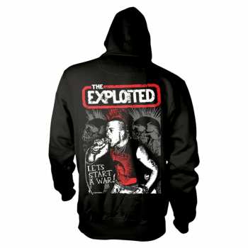Marchandises The Exploited: Mikina S Kapucí Let's Start A War M