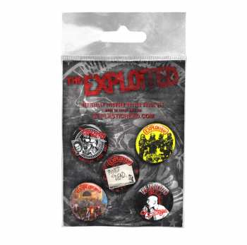 Merch The Exploited: Ensemble de plaques The Exploited Button Badge Set 2