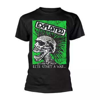 T-shirt Let's Start A War (skull)