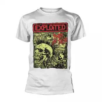 T-shirt Punks Not Dead (white)