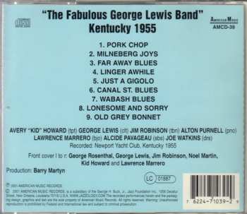 CD The Fabulous George Lewis Band: Kentucky 1955