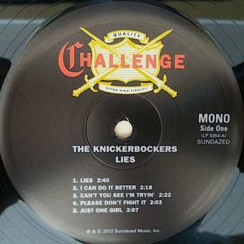 LP The Knickerbockers: Lies