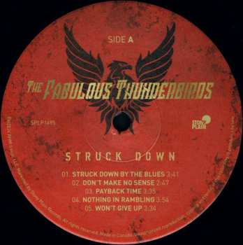 LP The Fabulous Thunderbirds: Struck Down