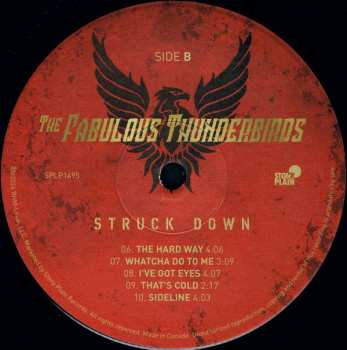 LP The Fabulous Thunderbirds: Struck Down