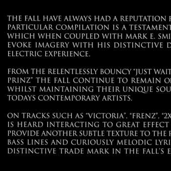 CD The Fall: Oswald Defence Lawyer PIC