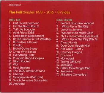 7CD/Coffret The Fall: Singles 1978 - 2016 DLX