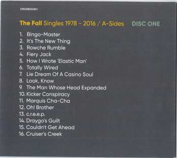 7CD/Coffret The Fall: Singles 1978 - 2016 DLX