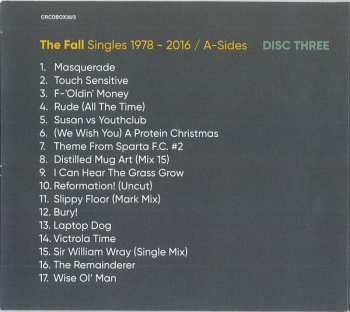 7CD/Coffret The Fall: Singles 1978 - 2016 DLX