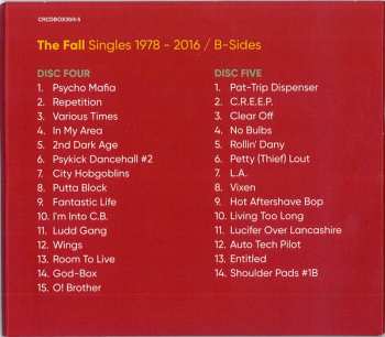 7CD/Coffret The Fall: Singles 1978 - 2016 DLX