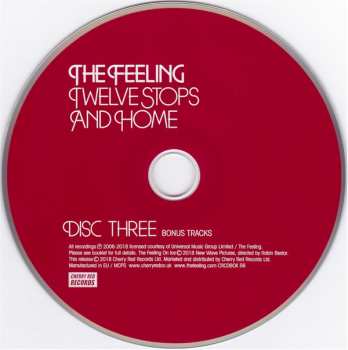3CD/DVD/Coffret The Feeling: Twelve Stops And Home DLX