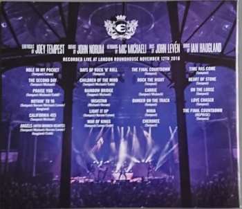 2CD/DVD Europe: The Final Countdown 30th Anniversary Show - Live At The Roundhouse