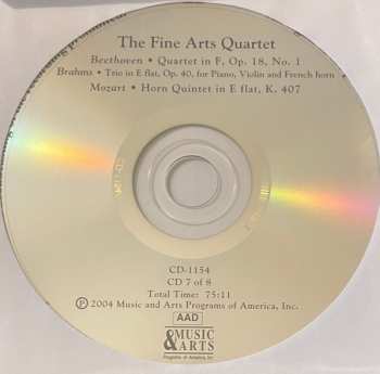 8CD/Coffret The Fine Arts Quartet: The Fine Arts Quartet At WFMT: Unreleased Recordings Of Broadcast performances, 1967-73