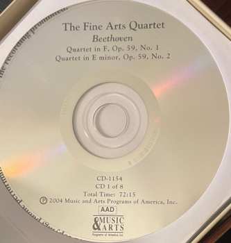 8CD/Coffret The Fine Arts Quartet: The Fine Arts Quartet At WFMT: Unreleased Recordings Of Broadcast performances, 1967-73