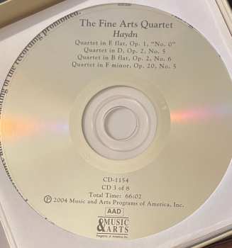 8CD/Coffret The Fine Arts Quartet: The Fine Arts Quartet At WFMT: Unreleased Recordings Of Broadcast performances, 1967-73