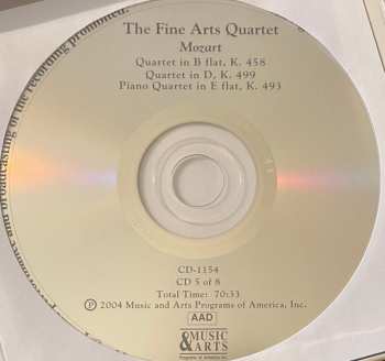 8CD/Coffret The Fine Arts Quartet: The Fine Arts Quartet At WFMT: Unreleased Recordings Of Broadcast performances, 1967-73