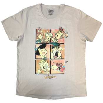 Merch The Flintstones: T-shirt Flintstones Grid