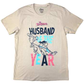  The Flintstones: The Flintstones Unisex T-shirt: Husband Of The Year  (xx-large) XXL