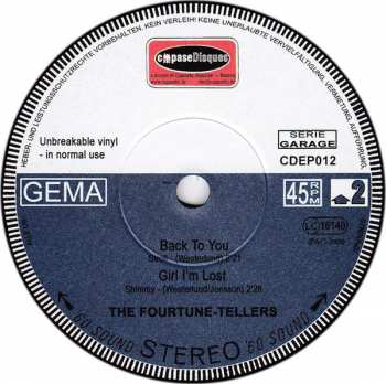 SP The Fourtune-Tellers: Don't Tell Me The Words