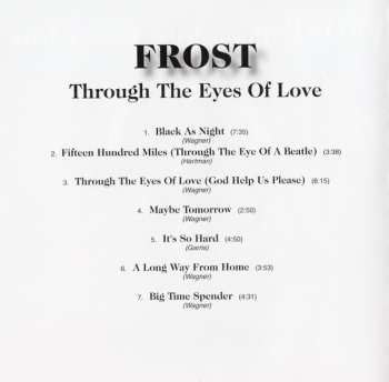 CD The Frost: Through The Eyes Of Love