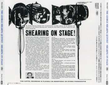 CD The George Shearing Quintet: Shearing On Stage! LTD