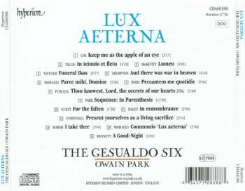 CD The Gesualdo Six: Lux Aeterna