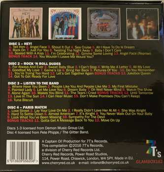 4CD/Coffret The Glitter Band: The Albums DLX