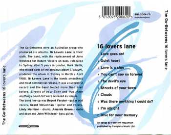 CD The Go-Betweens: 16 Lovers Lane