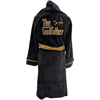 Marchandises The Godfather: The Godfather Unisex Bathrobe: Rose & Logo  (large - X-large) L - XL