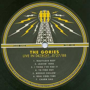 LP The Gories: The Shaw Tapes: Live In Detroit 5/27/88