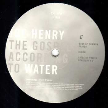 2LP Joe Henry: The Gospel According To Water 