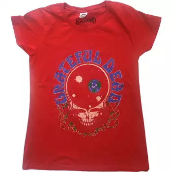 Femmes T-shirt Space Your Face & Logo Grateful Dead 