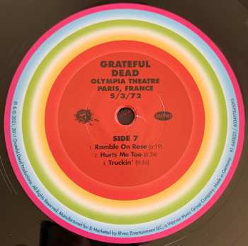 6LP/Coffret The Grateful Dead: Olympia Theatre, Paris, France (5/3/72) LTD