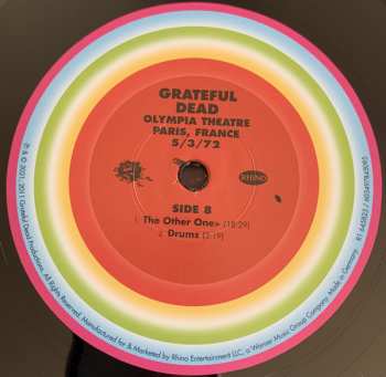 6LP/Coffret The Grateful Dead: Olympia Theatre, Paris, France (5/3/72) LTD