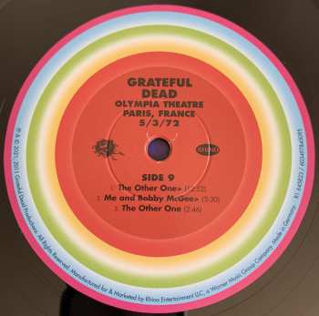 6LP/Coffret The Grateful Dead: Olympia Theatre, Paris, France (5/3/72) LTD