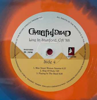 3LP The Grateful Dead: Live In Stanford, CA '88 LTD | NUM | DLX | CLR