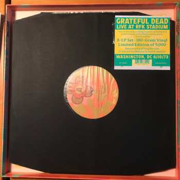 8LP/Coffret The Grateful Dead: RFK Stadium, Washington, D.C. 6/10/73  LTD