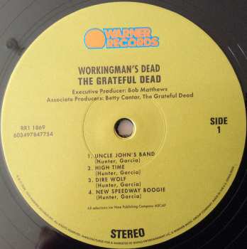 LP The Grateful Dead: Workingman's Dead