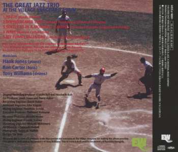 CD The Great Jazz Trio: At The Village Vanguard Again LTD