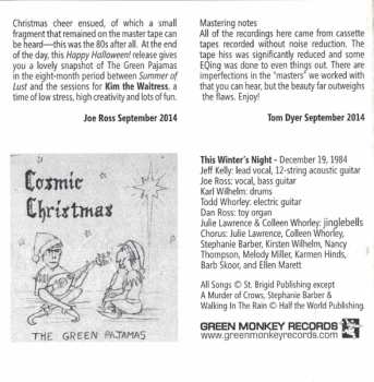 CD The Green Pajamas: Happy Halloween!