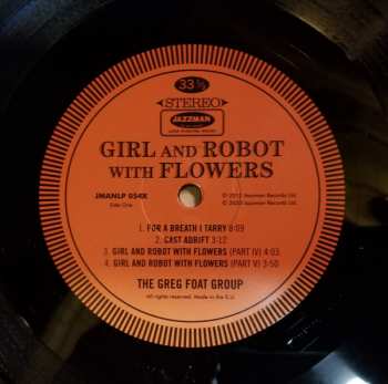 LP The Greg Foat Group: Girl And Robot With Flowers
