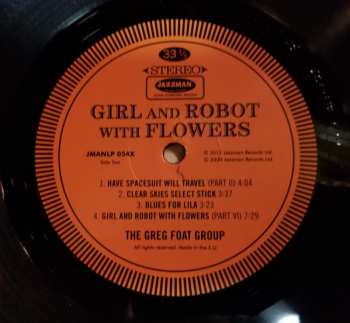 LP The Greg Foat Group: Girl And Robot With Flowers