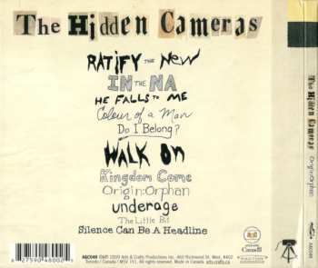 CD The Hidden Cameras: Origin:Orphan