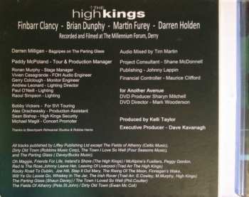 CD/DVD The High Kings: Four Friends Live