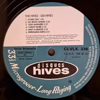 2LP The Hives: Lex Hives CLR