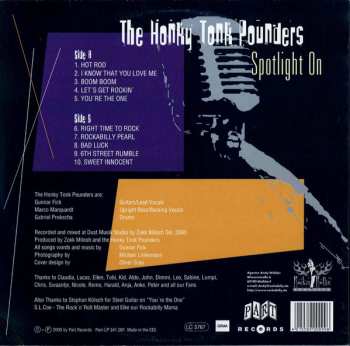 EP The Honky Tonk Pounders: Spotlight On