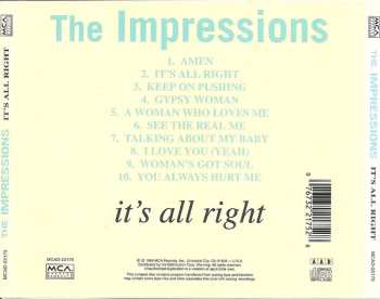 CD The Impressions: It's All Right