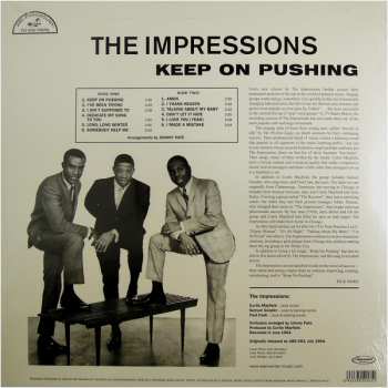 LP The Impressions: Keep on Pushing LTD