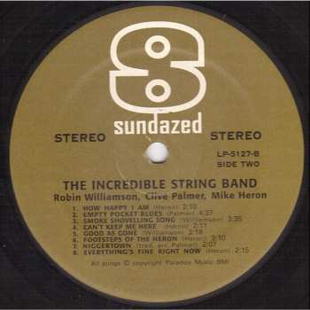 LP The Incredible String Band: The Incredible String Band